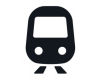 U komt met de trein?